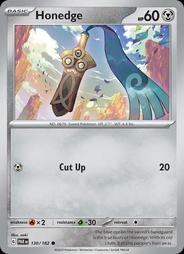 Honedge 130/182, Paradox Rift