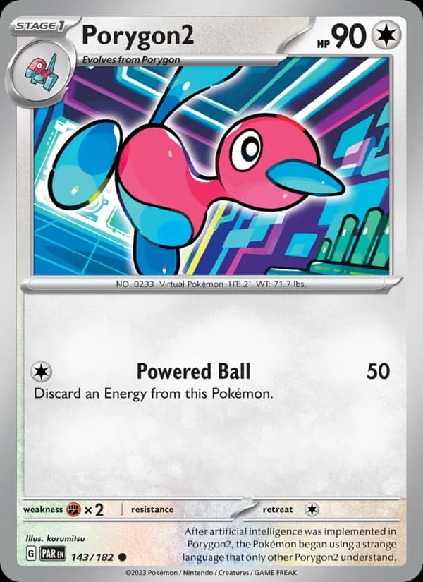 Porygon2 143/182, Paradox Rift
