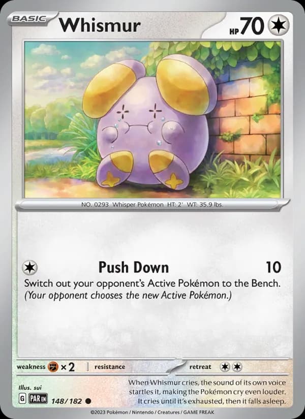 Whismur 148/182, Paradox Rift