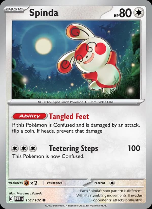 Spinda 151/182, Paradox Rift