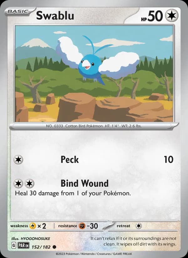 Swablu 152/182, Paradox Rift
