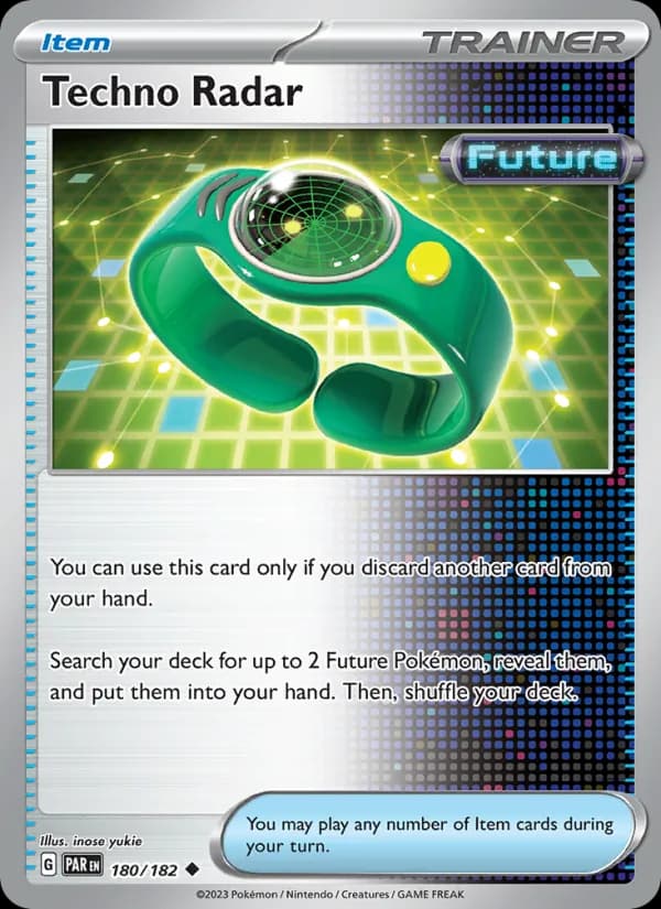 Techno Radar 180/182, Paradox Rift