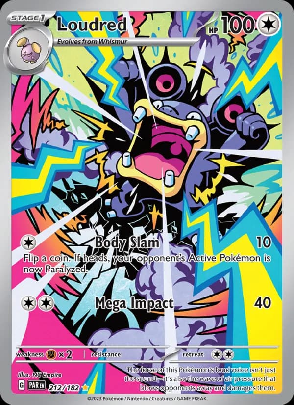 Loudred 212/182, Paradox Rift