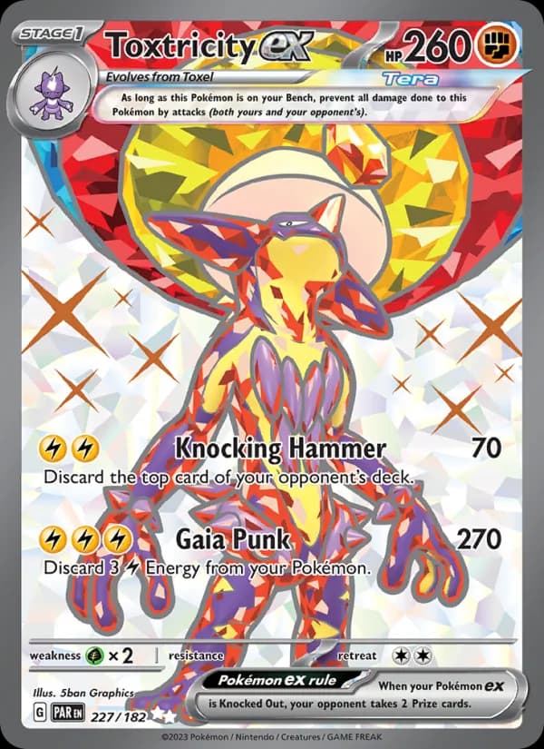 Toxtricity ex 227/182, Paradox Rift