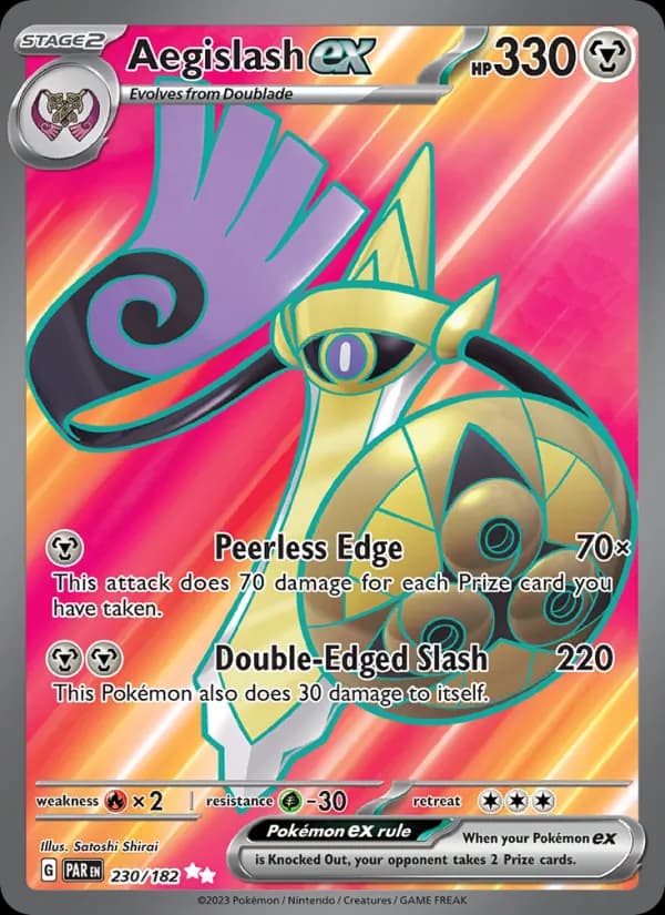 Aegislash ex 230/182, Paradox Rift