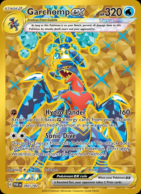 Garchomp ex 260/182, Paradox Rift