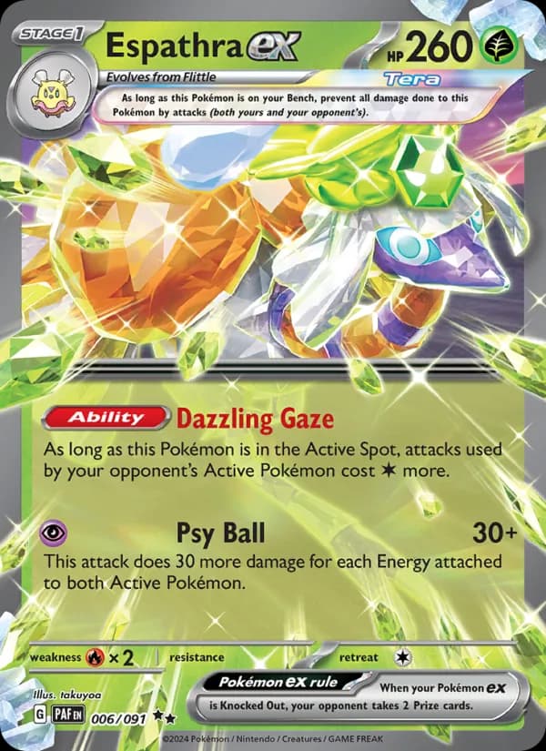 Espathra ex 006/91, Paldean Fates