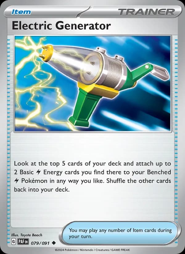 Electric Generator 079/91, Paldean Fates