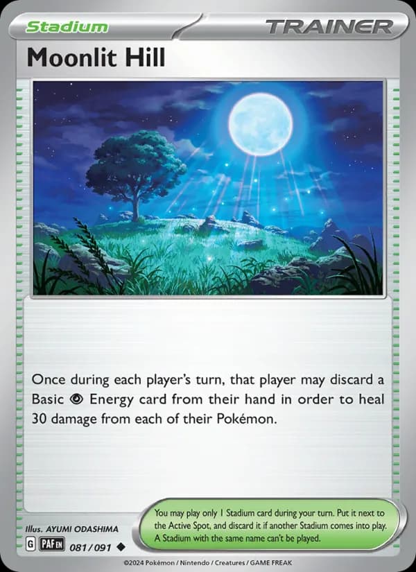 Moonlit Hill 081/91, Paldean Fates