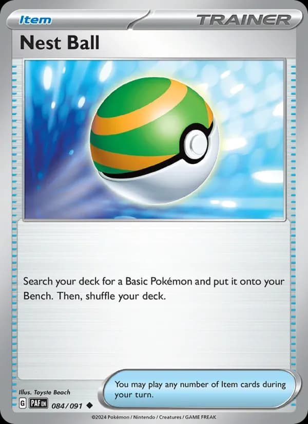 Nest Ball 084/91, Paldean Fates