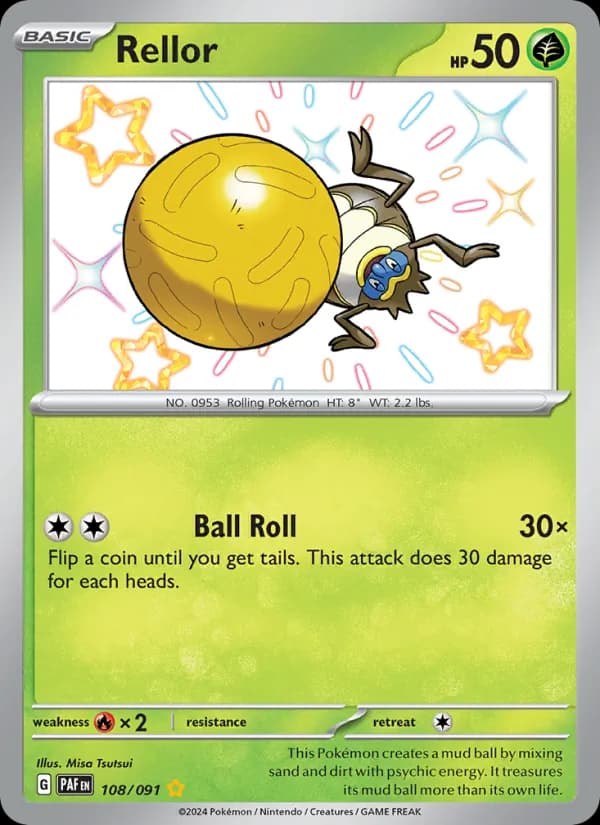 Rellor 108/91, Paldean Fates