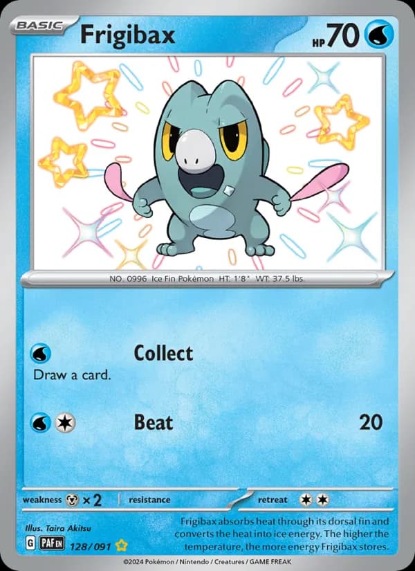 Frigibax 128/91, Paldean Fates
