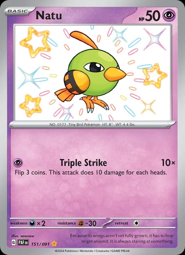 Natu 151/91, Paldean Fates