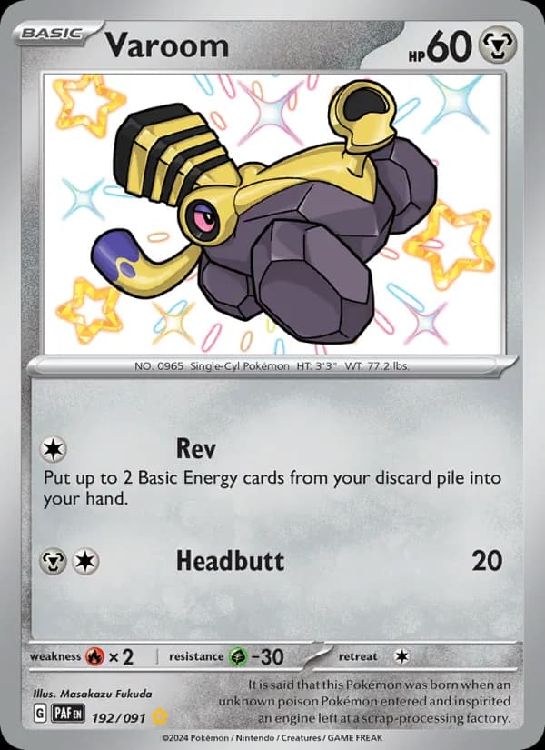 Varoom 192/91, Paldean Fates