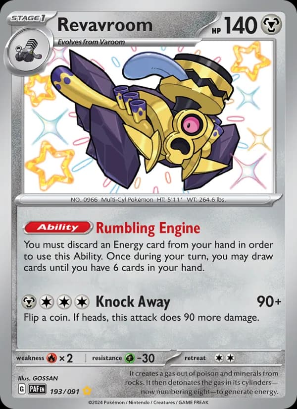 Revavroom 193/91, Paldean Fates