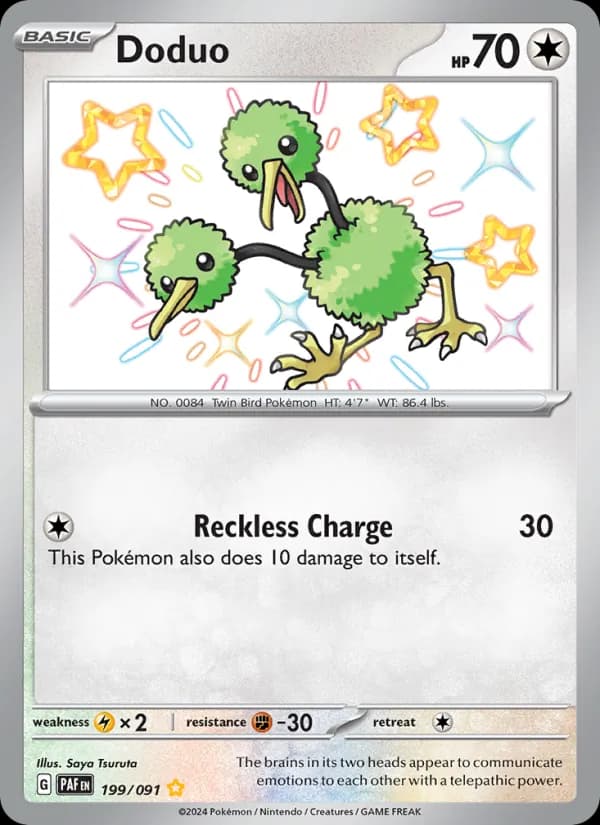 Doduo 199/91, Paldean Fates