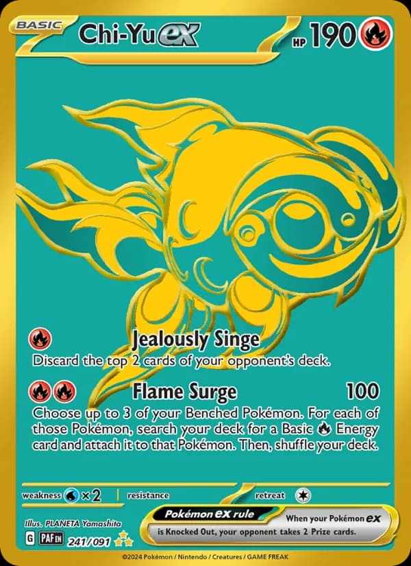 Chi-Yu ex 241/91, Paldean Fates