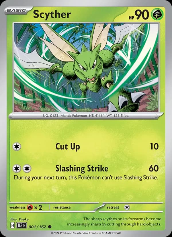 Scyther 001/162, Temporal Forces