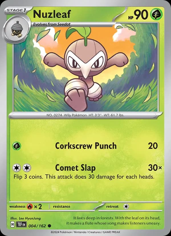Nuzleaf 004/162, Temporal Forces