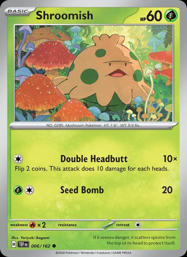 Shroomish 006/162, Temporal Forces