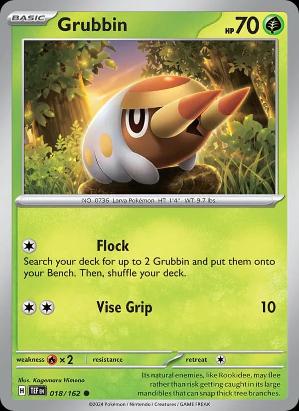 Grubbin 018/162, Temporal Forces