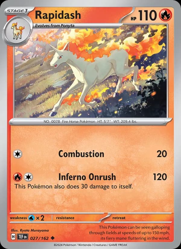 Rapidash 027/162, Temporal Forces