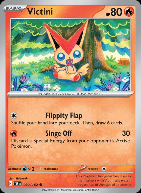 Victini 030/162, Temporal Forces