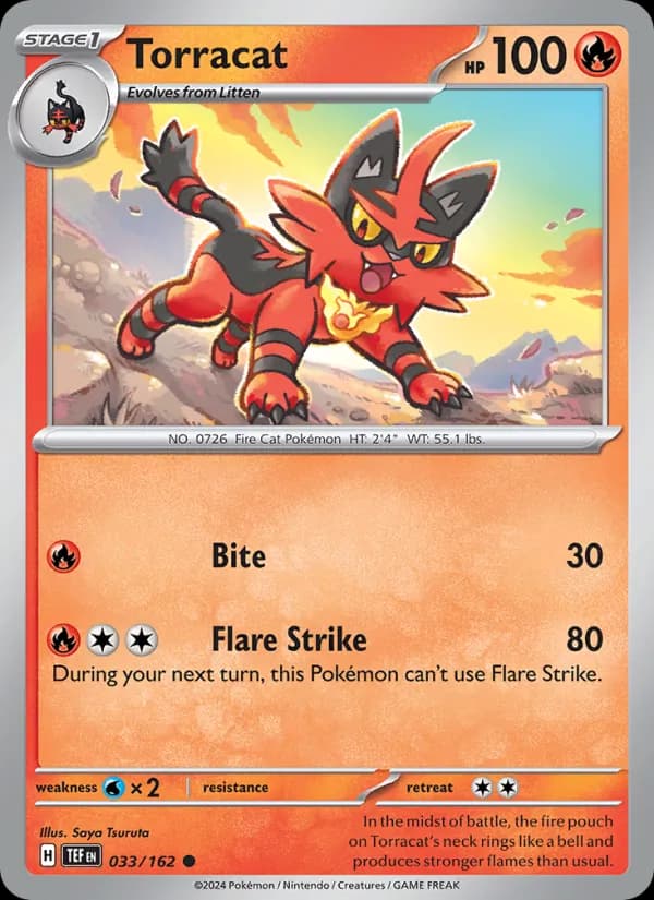 Torracat 033/162, Temporal Forces
