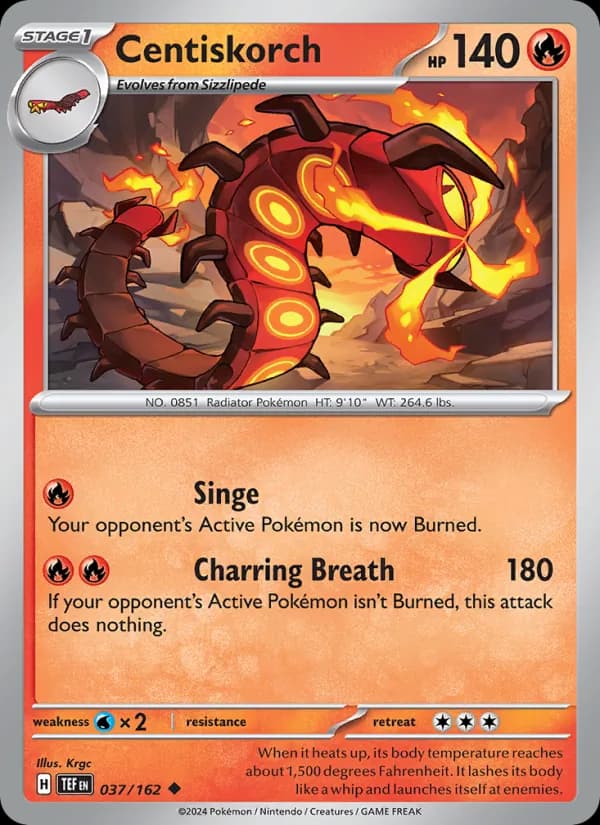 Centiskorch 037/162, Temporal Forces