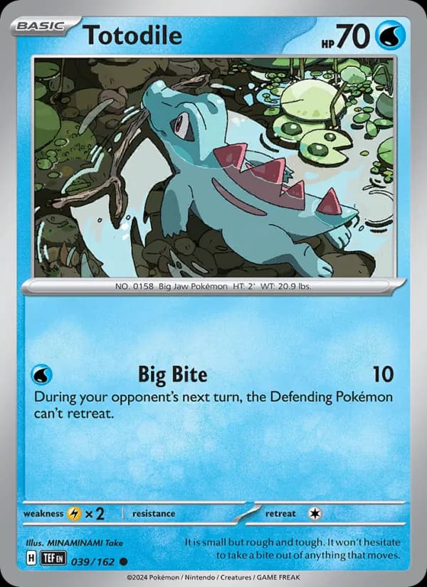 Totodile 039/162, Temporal Forces