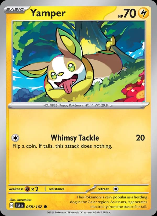 Yamper 058/162, Temporal Forces