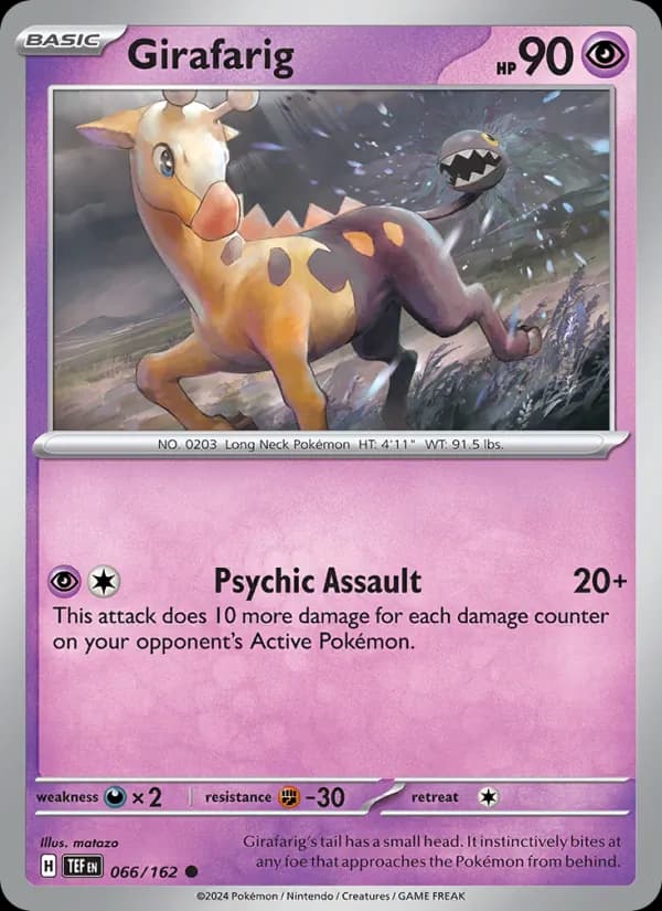 Girafarig 066/162, Temporal Forces