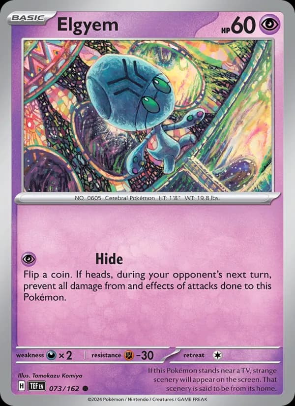 Elgyem 073/162, Temporal Forces