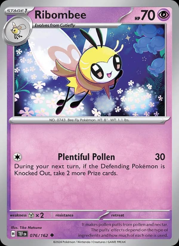 Ribombee 076/162, Temporal Forces