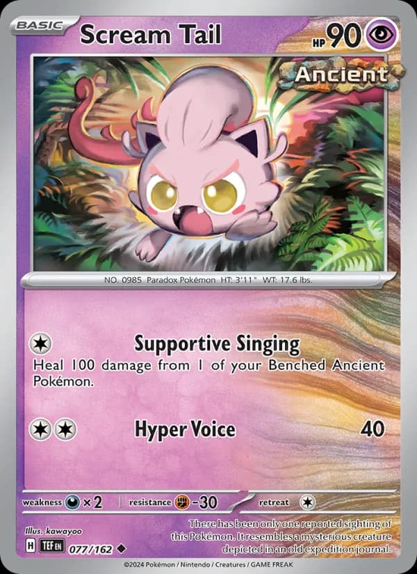 Scream Tail 077/162, Temporal Forces