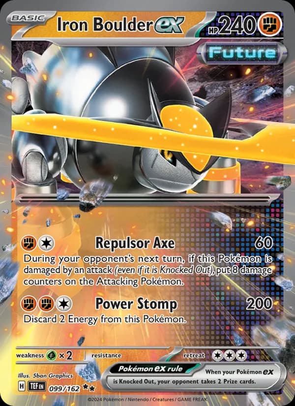 Iron Boulder ex 099/162, Temporal Forces