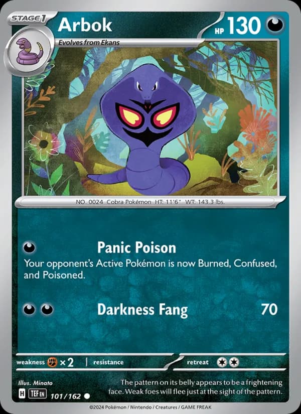 Arbok 101/162, Temporal Forces