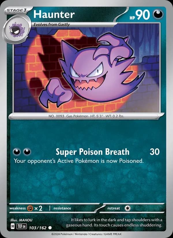 Haunter 103/162, Temporal Forces