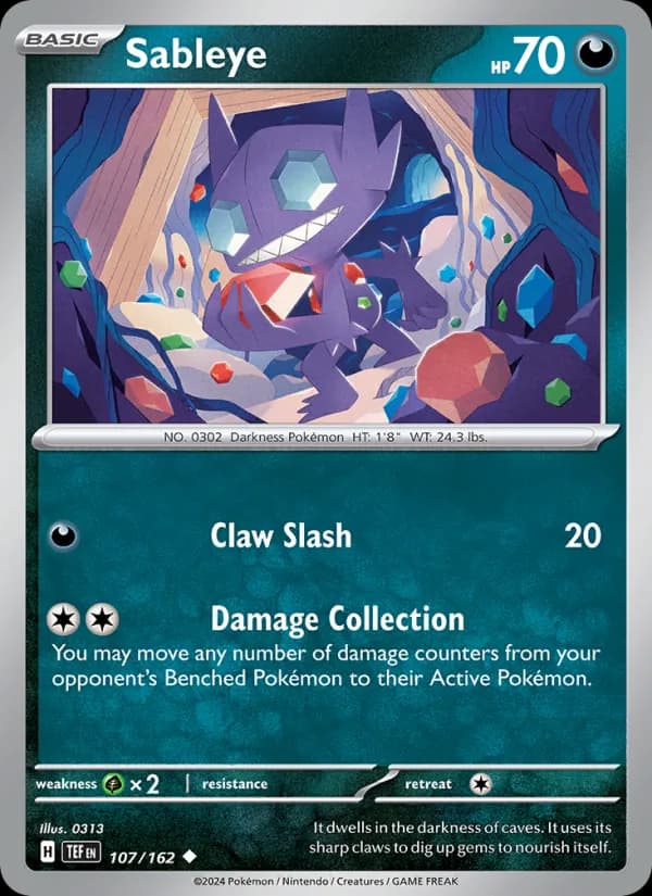 Sableye 107/162, Temporal Forces