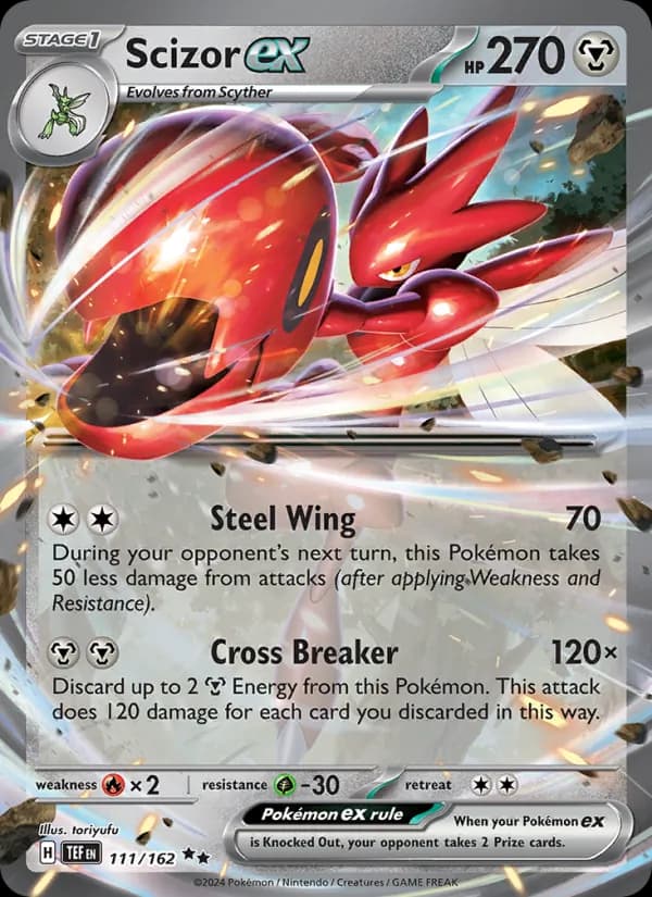 Scizor ex 111/162, Temporal Forces