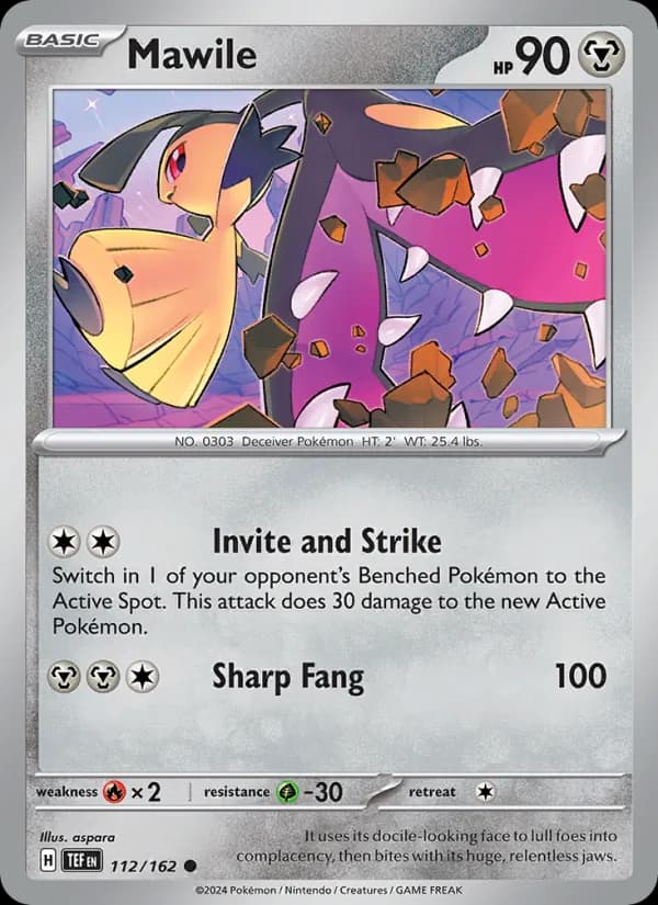 Mawile 112/162, Temporal Forces