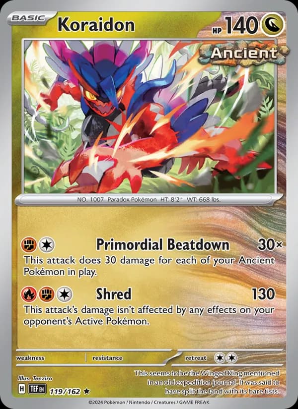 Koraidon 119/162, Temporal Forces
