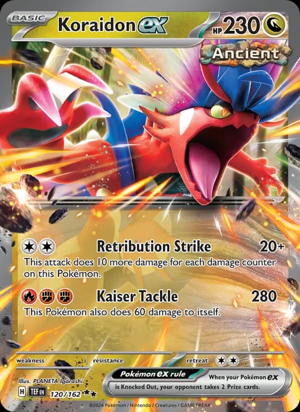 Koraidon ex 120/162, Temporal Forces