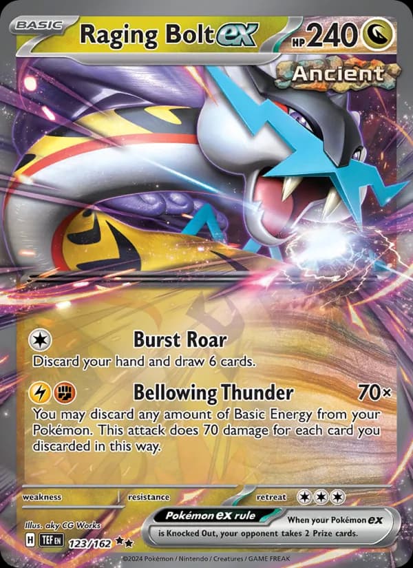 Raging Bolt ex 123/162, Temporal Forces
