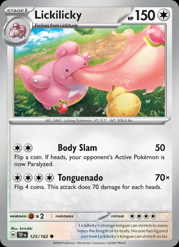 Lickilicky 125/162, Temporal Forces