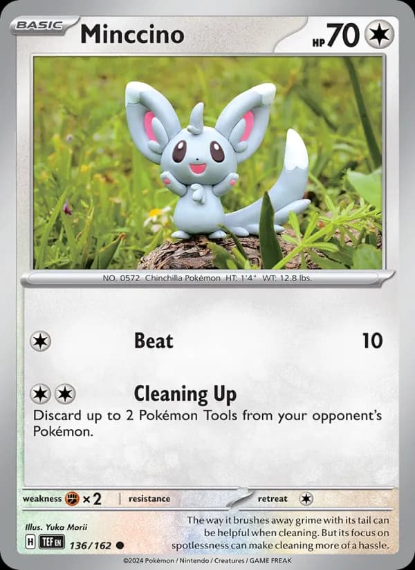 Minccino 136/162, Temporal Forces