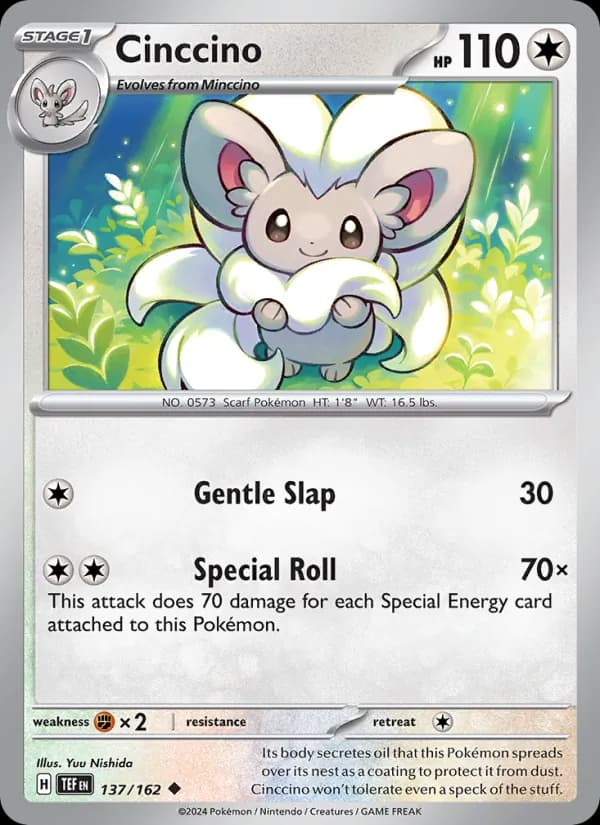 Cinccino 137/162, Temporal Forces
