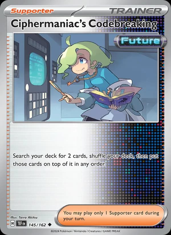 Ciphermaniac's Codebreaking 145/162, Temporal Forces