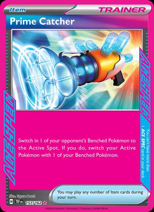 Prime Catcher 157/162, Temporal Forces