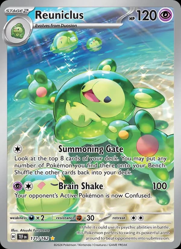 Reuniclus 171/162, Temporal Forces